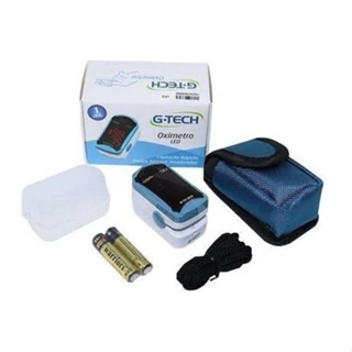 Oxímetro Dedo Digital G-tech Original Medidor De Saturação De Oxigênio NF Garantia de 1 Ano em Oferta na Shopee