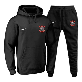 conjunto de moletom Corinthians infantil