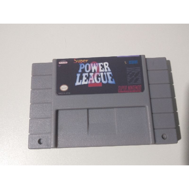 Cartucho paralelo Super Nintendo - Power League 2