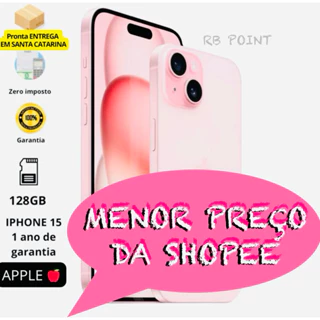 IPhone 15 Lacrado 128gb - 256gb - 1 Ano De Garantia Apple - Envio Imediato