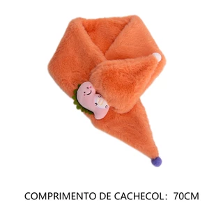 Cachecol Infantil Quente Fashion Para 2-16 Anos KL0047DIN em Oferta na Shopee