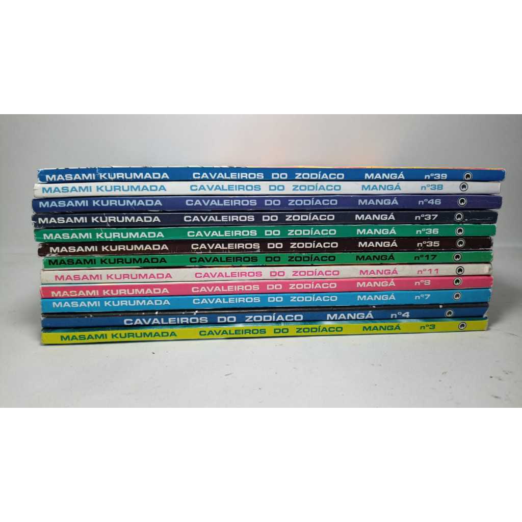 Mangá Cavaleiros do Zodíaco - Masami Kurumada