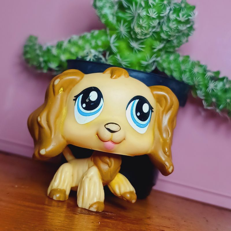 Littlest Pet Shop Cocker Spainel #1318 | Shopee Brasil