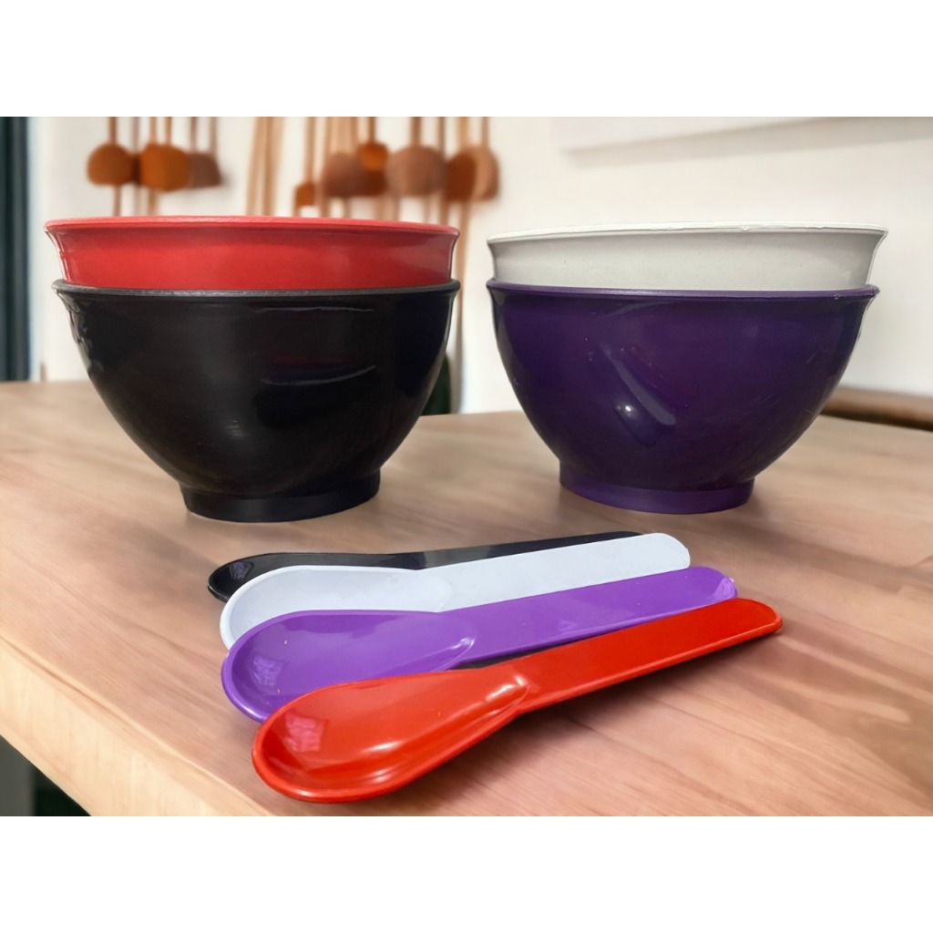 Kit 20 Cumbucas Bowl 700 ml com Colher - Sopa Sobremesa Caldos Porção Açaí