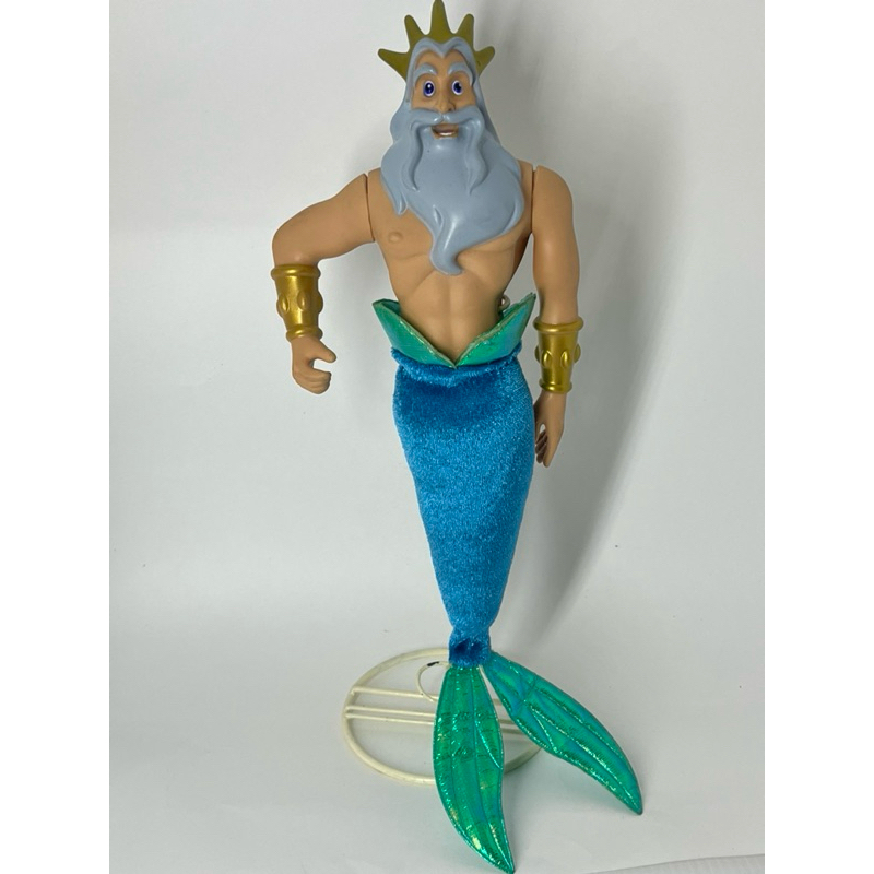 Boneco Barbie Rei Tritão, pai Ariel (A pequena sereia) Disney Store ...
