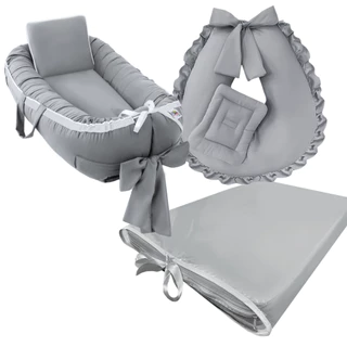 Ninho Redutor, Almofada de Amamentação e Trocador com Capa Plástica Impermeável em Oferta na Shopee