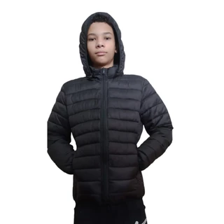 Jaqueta Juvenil Gamer Inverno Corta Vento Frio Nylon Acolchoada VESTE DO 14 AO 16 Envio Já