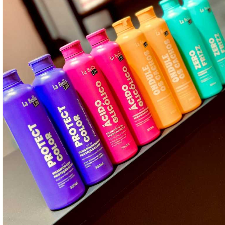 Kit Tratamento Capilar La Bella Liss - Profissional 600ml | Shopee