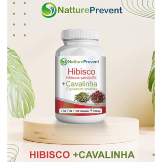 HibiscPlus 500 mg 60 / 90 / 120 Cápsulas - Suplemento Alimentar Natural em Oferta na Shopee