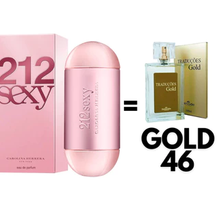 Perfume Feminino referencia ao Traduções Gold Nº 46 Hinode 50ml - Nova Embalagem