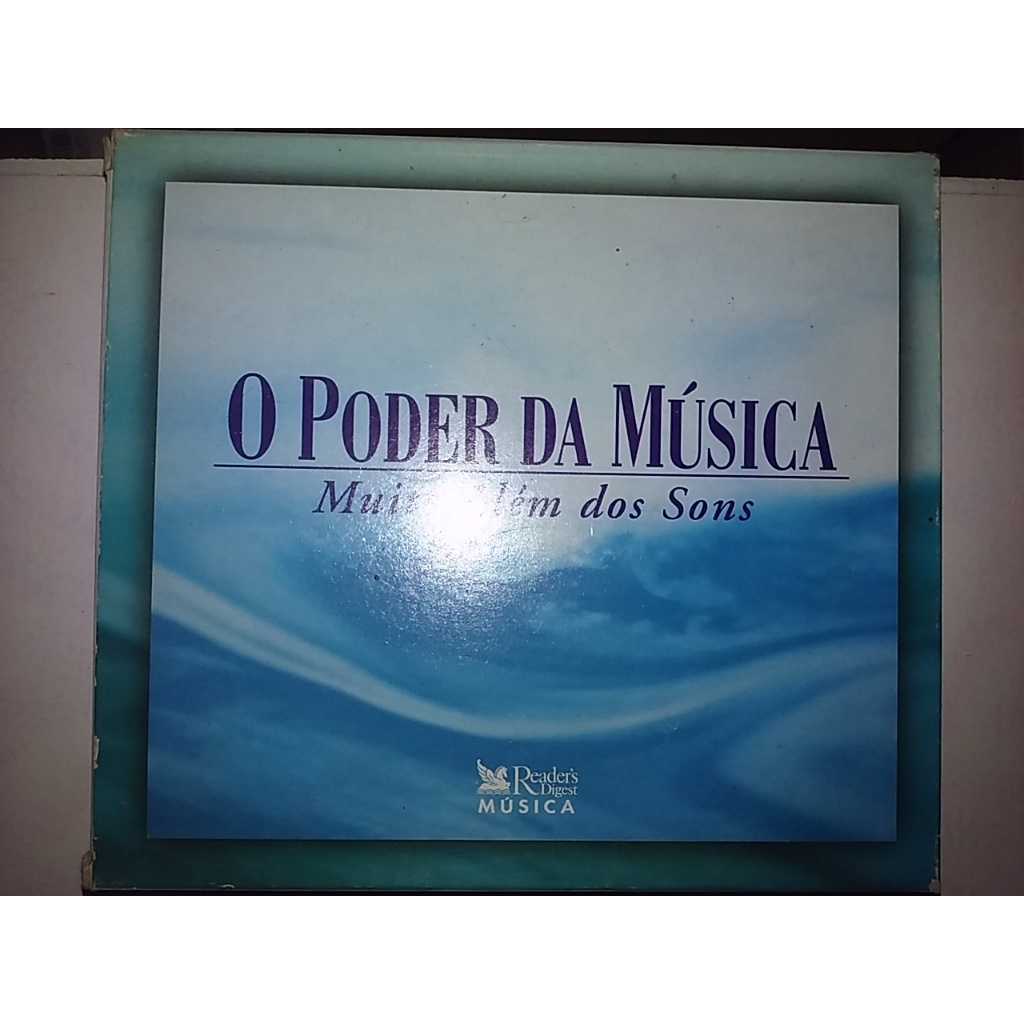 Cd Box O Poder da Musica Muito Alem dos Sons | Shopee Brasil