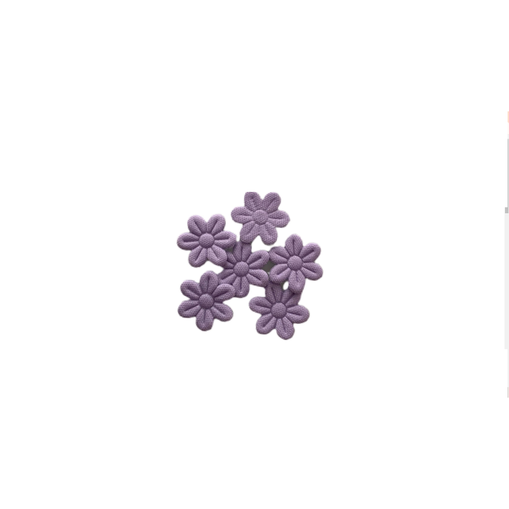MINI FLOR PRENSADA LILAS 2CM - 20 UNIDADES | Shopee Brasil