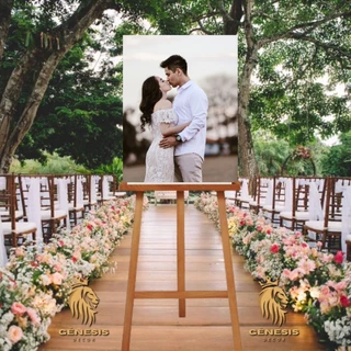 Placa decorativa entrada recepção de casamento personalizada foto dos noivos alta qualidade promoção
