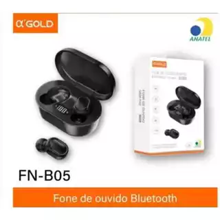 Fone De Ouvido A'GOLD FN-B05 Esportivo Bluetooth 5.3
