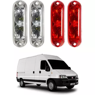 Lanterna Vigia Delimitadora Teto Van Escolar Ducato Sprinter Lateral Baú Led Bivolt em Oferta na Shopee