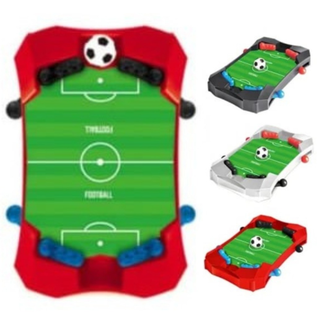 KIT 3 Brinquedo MINI Jogo Futebol DE Mesa Gol A Gol Pebolim PORTÁTIL
