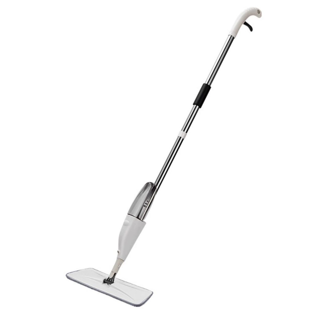 Mop Spray Com Reservatório Borrifador Para Limpar Piso de Madeira e Laminado Esfregão Prático