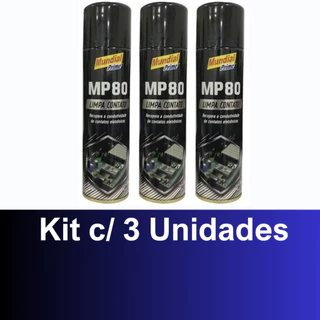 3x - Limpa Contato Automotivo Celulares Computadores Placas Eletrônicas Mundial Prime