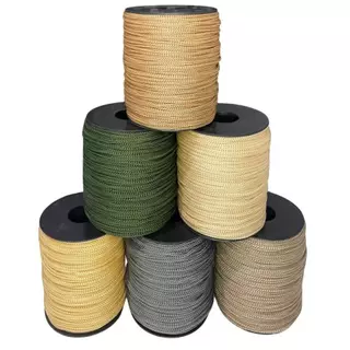 Fio Nautico 3mm 200g 120 metro 3/1 para bolsa de crochê artesanato trico macrame Kelly Sampaio Fios em Oferta na Shopee