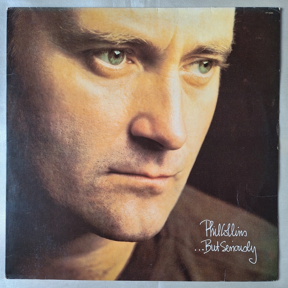 DISCO DE VINIL LP - PHIL COLLINS – ...BUT SERIOUSLY (1990) | Shopee Brasil