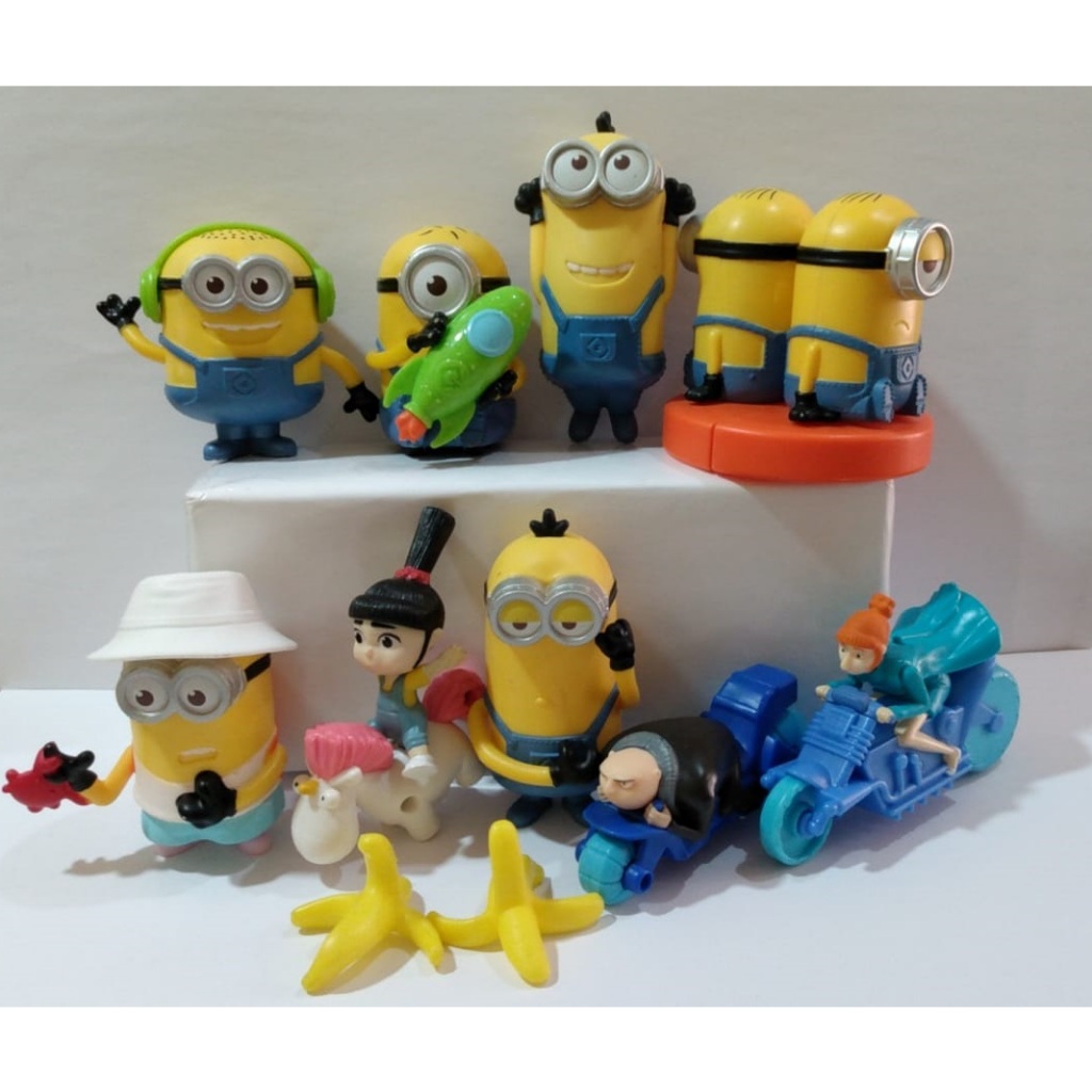 Brinquedos coleção McDonald's Coleção Bonecos Minions originais ...
