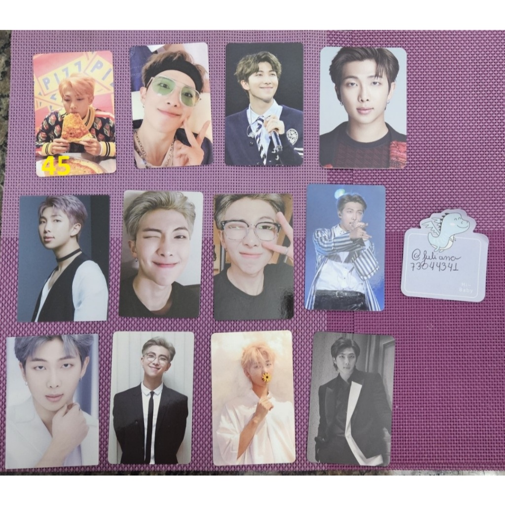 BTS - RM Official - Produtos 1 | Shopee Brasil