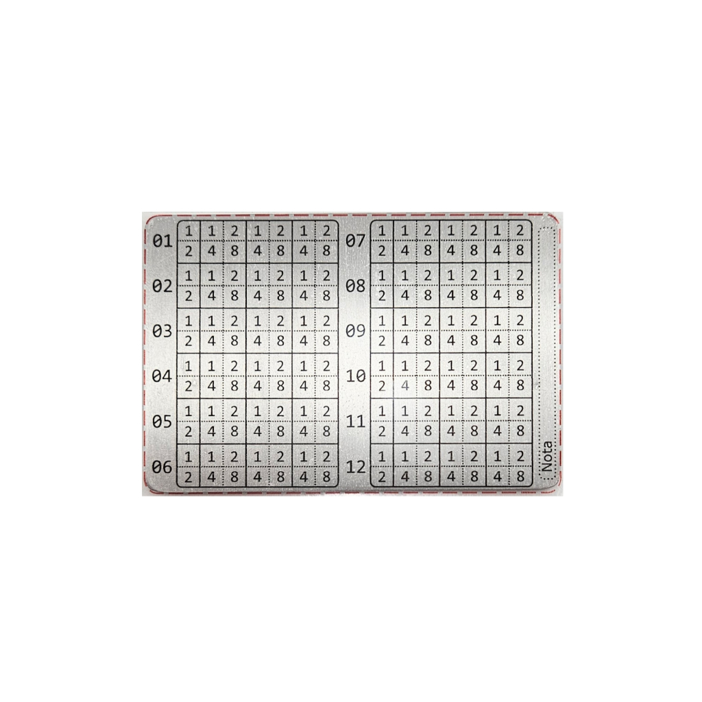 Cold Wallet SafeCRYPTO Fabricada em aço inox 304 (85x55x2mm) | Steel Wallet  SEED Cripto Bitcoin - Escorrega o Preço