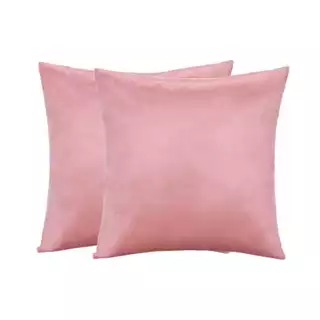 Kit 2 Capas de Almofada 40 x 40 Lisa Suede