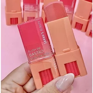 Blush em Bastão Natural Glow Lasting Sarah's Beauty