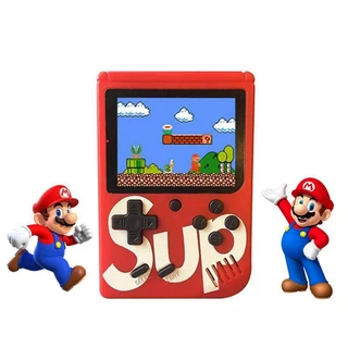 joguinho mini game mario jogos sup game box 400 in 1 Retrô Clássicos Nintendo Vídeo Portátil playstation presente