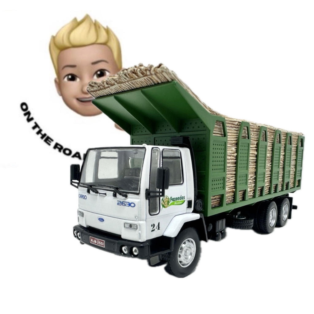 Miniatura Caminhao Ford Cargo C-2630 (Canavieiro) 1/43