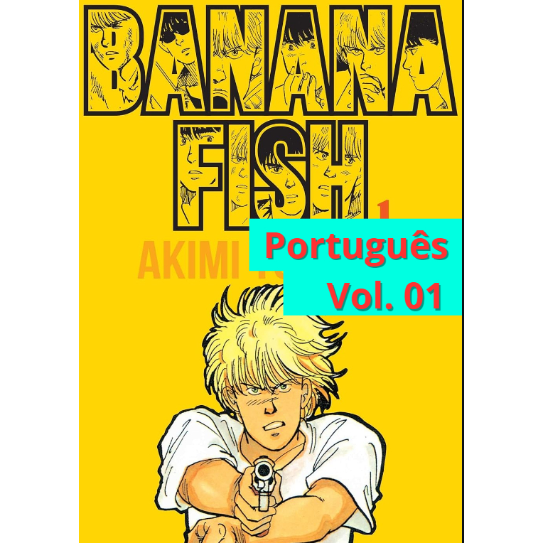 BANANA FISH Mangá Volume 1 Mangá (Novo - Lacrado) | Shopee Brasil