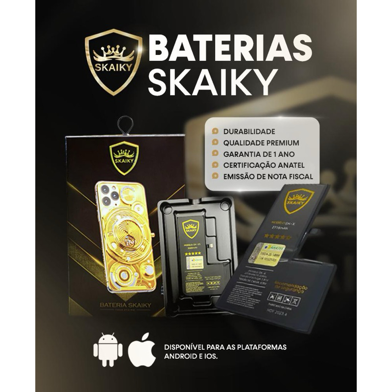 Batteria Oficial Premium Compatível Com IPH.ONE 6 6S 7 e 8 Homologada A.natel