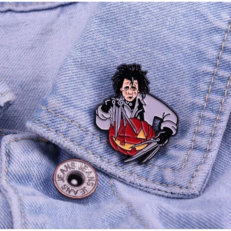 Pin Edward Mãos De Tesoura - Edward Scissorhands | Shopee Brasil