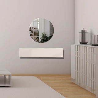 Penteadeira Gaveta mdf + Espelho Lapidado Decoração Varios Modelos + Kit Instalação
