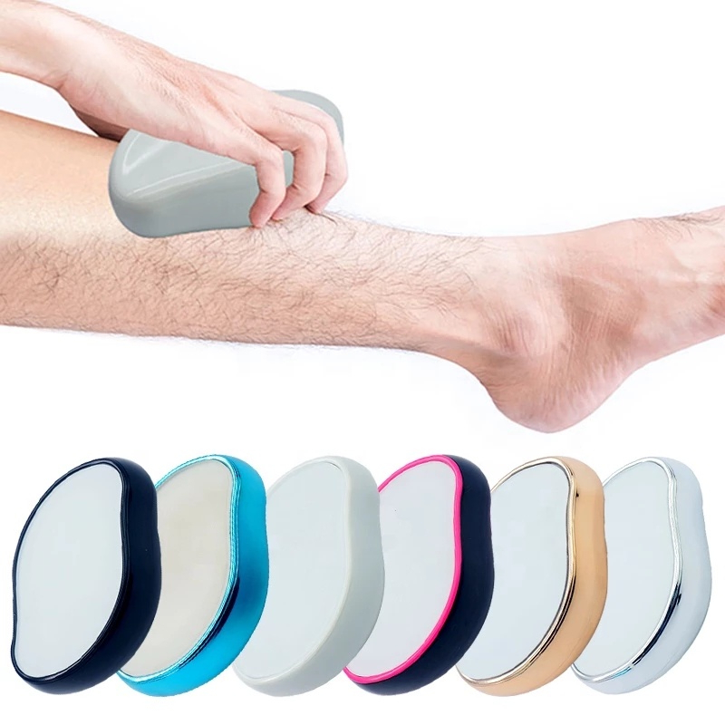 Depilador Cristal Indolor Lavável e Reutilizável Pedra Depiladora