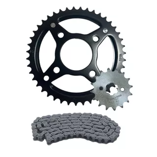 Kit Relacao Transmissao Modelo Titan Fan 150 Anos 2004 a 2015