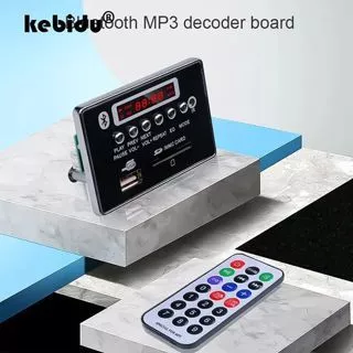 Módulo Decodificador MP3 Sem Fio 5/12V Bluetooth, usb, FM e SD Para Carro