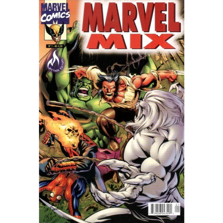 Marvel Mix - 001 (Complete Sua Coleção) | Shopee Brasil
