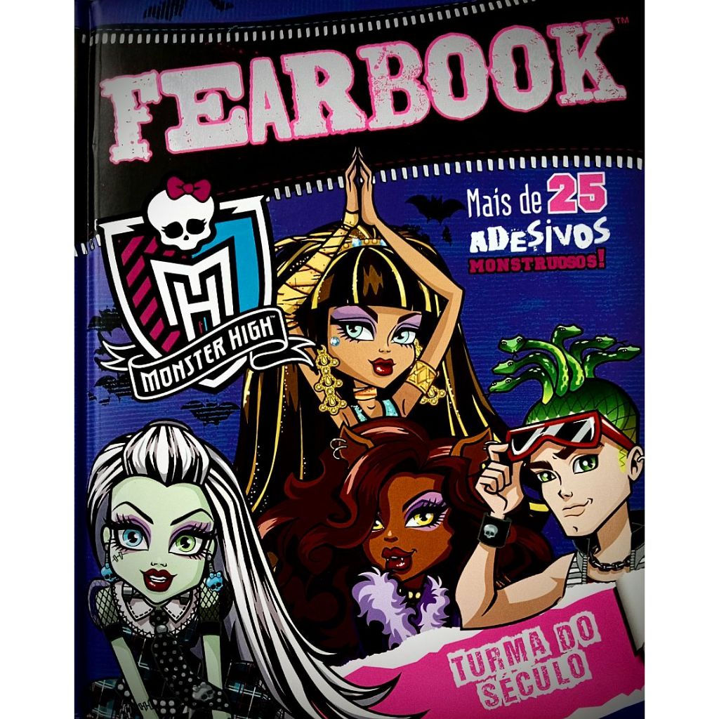 Livro Fearbook: Turma do Século - Coleção Monster High (Novo, Lacrado ...