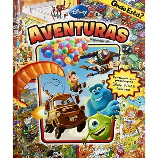 Livro Disney Aventuras - Onde Está? (Novo, Lacrado)