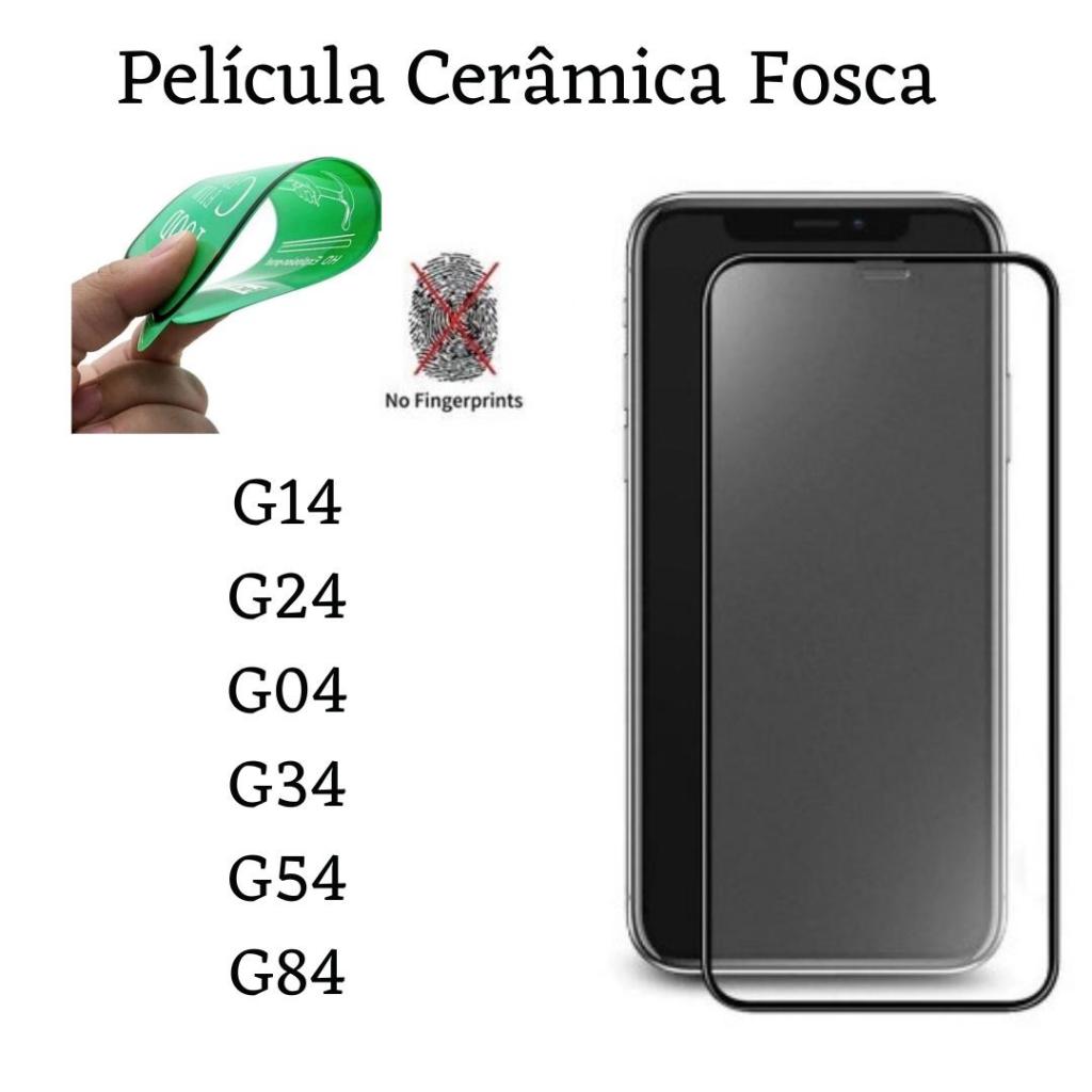 Película Fosca Cerâmica Flexível 9d Hidrogel Para Motorola Moto G14