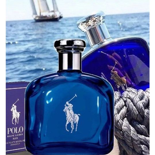 Polo Azul original Brand