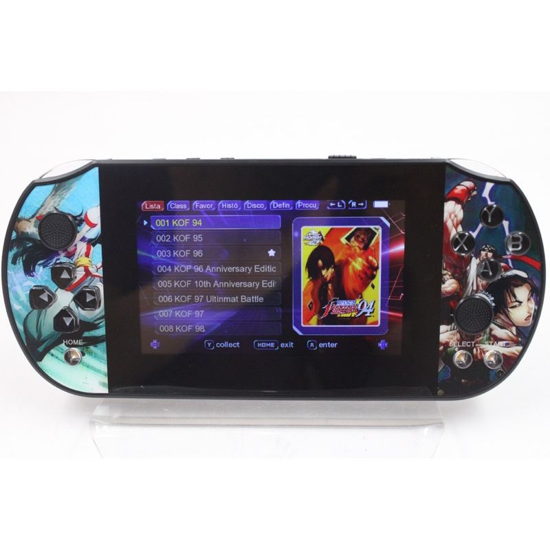 CONSOLE - PSP EMULADOR PORTATÍL COM MAIS DE 10 MIL JOGOS (C/ 48