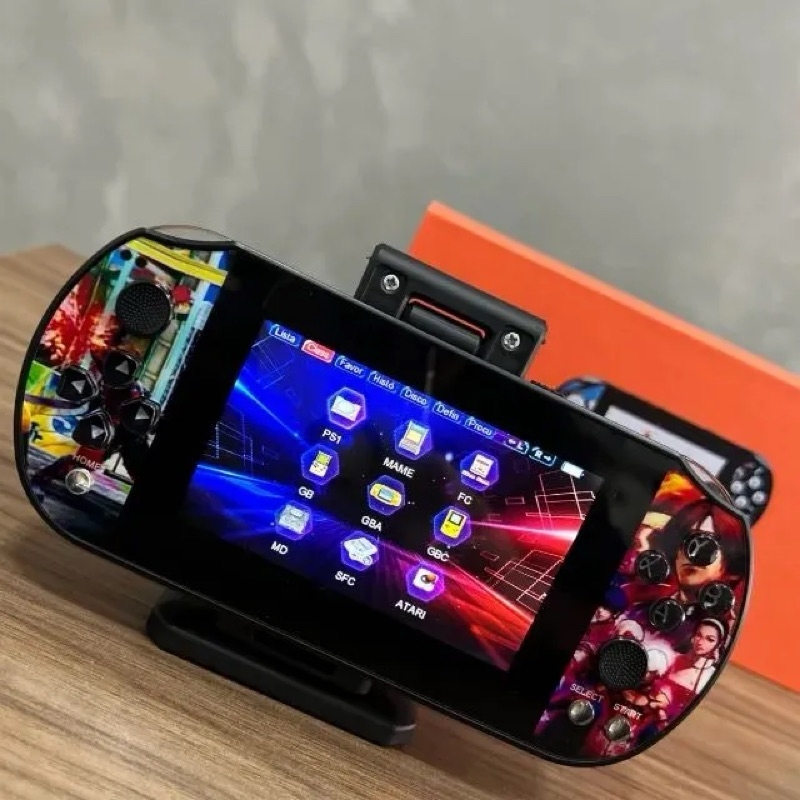CONSOLE - PSP EMULADOR PORTATÍL COM MAIS DE 10 MIL JOGOS (C/ 48