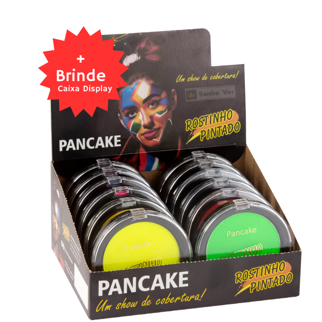 Kit Pancake Compacto Artistica Maquiagem Make | Shopee Brasil