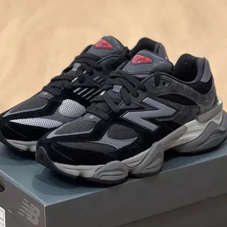 Tênis NEW BALANCE 9060 Confortável Preto/Branco New balace MURICAOUTLET