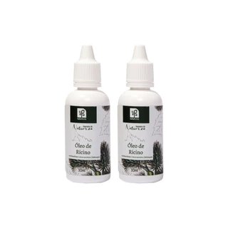 Kit 2x Óleo de Rícino 30ml Segredos da Natureza para Hidratação Capilar Natuflores em Oferta na Shopee