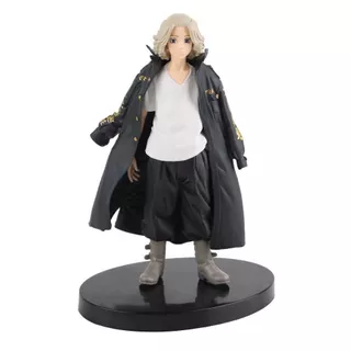 Brinquedo boneco action figure mike tokyo revengers em pvc com base