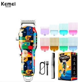 Máquina de Corte Kemei-MAX2092 Profissional Clipper Cabelo, Aparador De Cabelo, Barbeador Multiuso